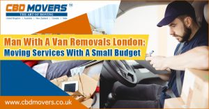 man with a van removals London